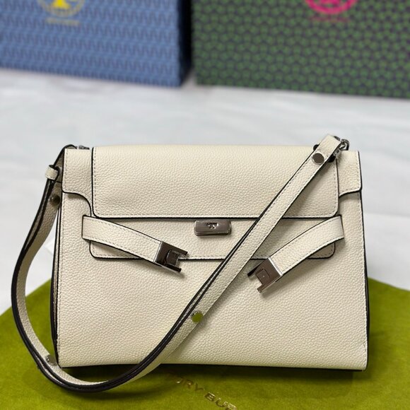 Authentic Tory Burch LARGE LEE RADZIWILL SHOULDER BAG - Picture 12 of 14